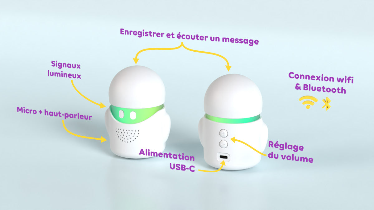 Glomi - messagerie audio pour les 4‑10 ans